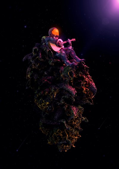Kosmische Serenade des Astronauten von Nicebleed