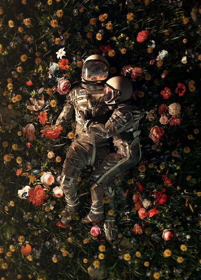 Kosmisches Paar Blüte von Nicebleed