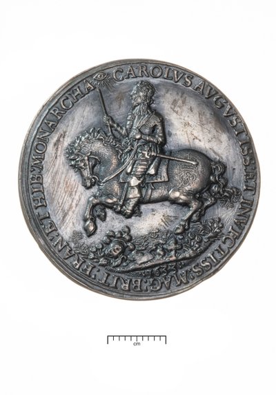 Karl I., Rückkehr nach London nach der Krönung in Edinburgh, 1633 von Nicholas Briot