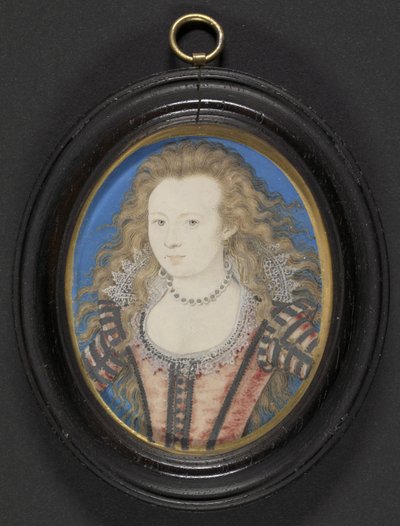 Porträt einer Dame, ca. 1605-10 von Nicholas Hilliard