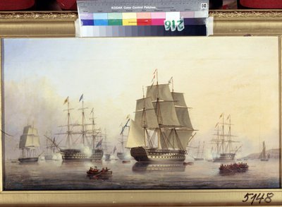 Kaiser Nikolaus I. (1796-1855) zu Besuch in England von Nicholas Matthews Condy