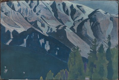 Pir Panjal, aus der gleichnamigen Serie, 1925 von Nicholas Roerich