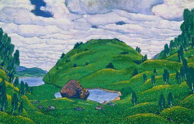 Skizze für "Das Frühlingsopfer" von Igor Strawinsky von Nicholas Roerich
