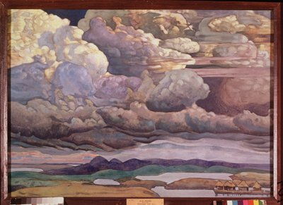 Himmelslandschaft von Nicholas Roerich