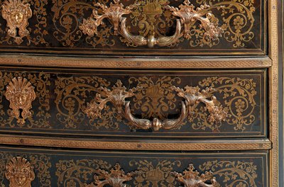 Detail einer Louis XIV Kommode (Detail) von Nicholas Sageot