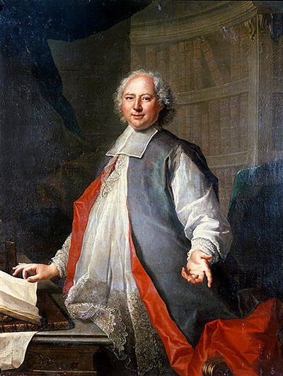 Porträt eines Mannes, möglicherweise Abbe Augustin-Claude Geoffroy D