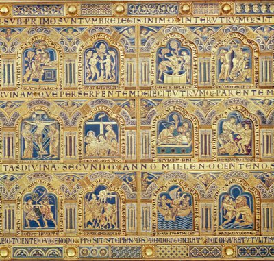 Der Verduner Altar (Detail) von Nicholas of Verdun