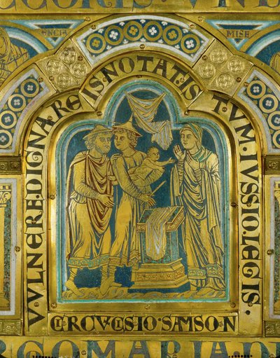 Die Beschneidung Samsons von Nicholas of Verdun