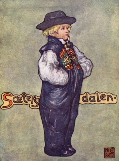 Norwegen: Ein Junge aus Saetersdalen von Nico Jungman