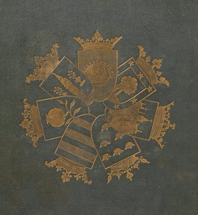 Talbotyp-Illustrationen zu Annalen der Künstler Spaniens, 1840er Jahre von Nicolaas Henneman