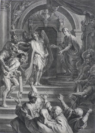 Ecce Homo, nach Peter Paul Rubens von Nicolaes Lauwers