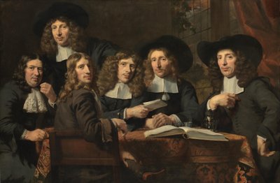 Die Vorsteher der Amsterdamer Chirurgengilde von Nicolaes Maes