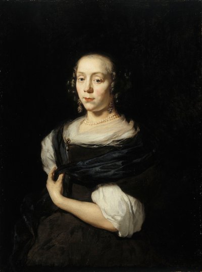 Porträt einer jungen Dame von Nicolaes Maes