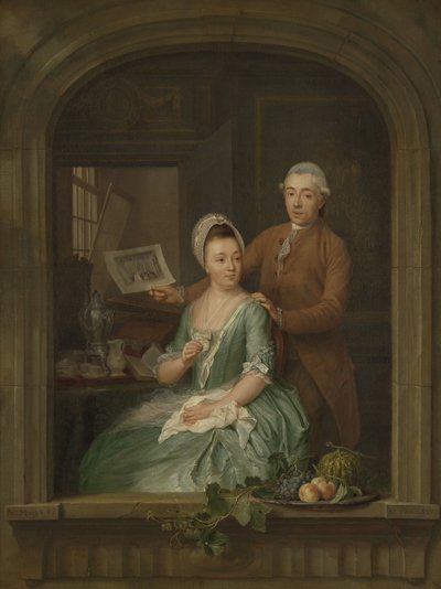 Porträt von Robert Muys und seiner Frau Maria Nozeman von Nicolaes Muys