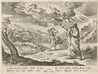 Elisa sieht die Himmelfahrt von Elia von Nicolaes Ryckmans