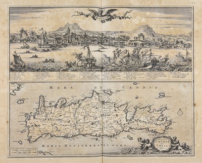 Insula Candia ehemals Kreta / N. Visscher exc. von Nicolaes Visscher