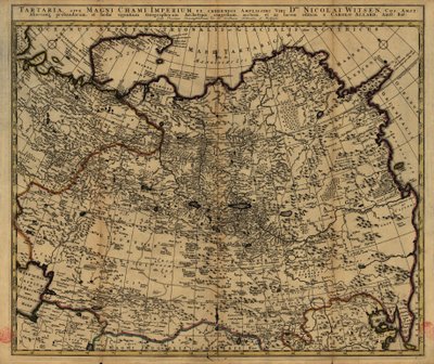 Die Tartarei, oder das Reich des Großen Khans von Nicolaes Witsen