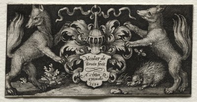 Wappen, 1594 von Nicolaes de Bruyn