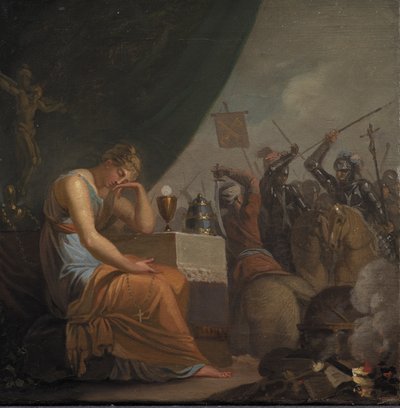 Hierarchie auf ihrem Höhepunkt zur Zeit der Kreuzzüge von Nicolai Abildgaard