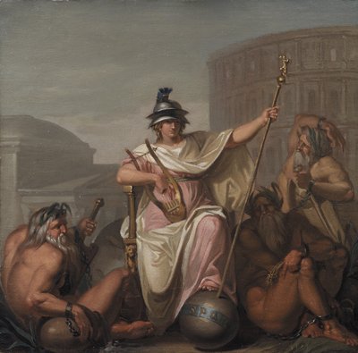 Rom als Herrscher der Welt von Nicolai Abildgaard