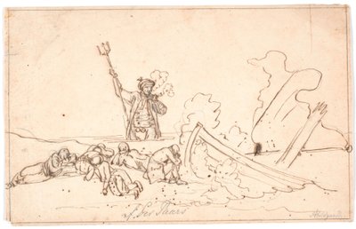 Strandung auf Anholt von Nicolai Abildgaard