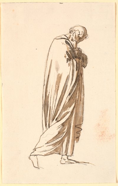 Studie zur Figur ganz links auf Td 540,29 (Detail) von Nicolai Abildgaard