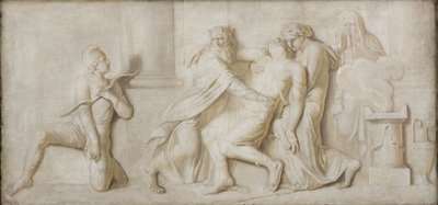 Der Tod des Achilles von Nicolai Abildgaard