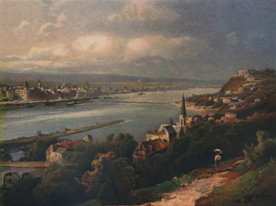 Koblenz und Ehrenbreitstein, 1923 von Nicolai Astudin
