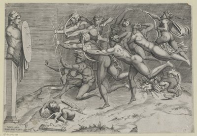 Driften von Nicolas Beatrizet (attributed to)