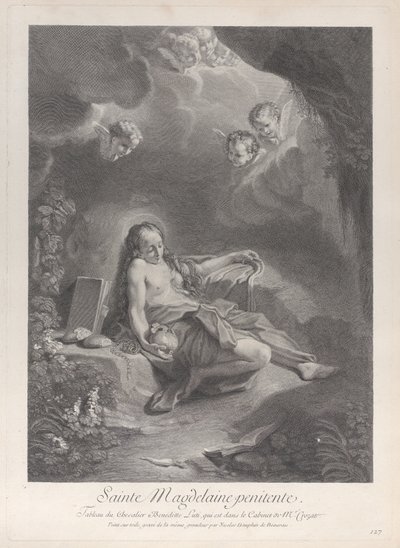 Die reuige Maria Magdalena von Nicolas Dauphin de Beauvais
