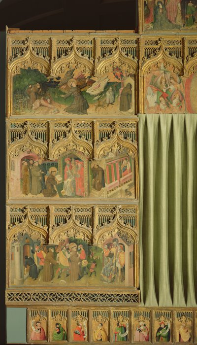 Rerodos des Lebens der Jungfrau Maria und des Heiligen Franziskus von Assisi von Nicolas Frances