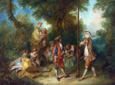 Die vier Lebensalter des Menschen: Reife (ca. 1735) von Nicolas Lancret