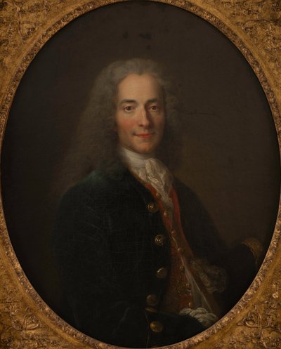 Porträt von Voltaire von Nicolas Largillière de