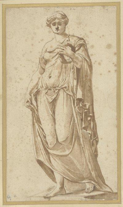 Flora Farnese, von vorne gesehen von Nicolas Poussin (possibly)