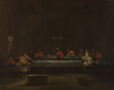 Sieben Sakramente: Eucharistie, ca. 1637-1640 von Nicolas Poussin