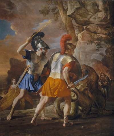 Die Gefährten von Rinaldo von Nicolas Poussin