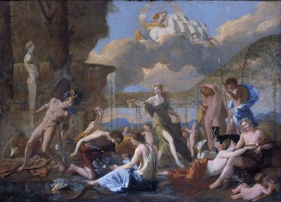 Das Reich der Flora von Nicolas Poussin