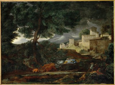 Das Gewitter von Nicolas Poussin