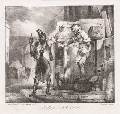 Lithographische Skizzen von Charlet: Form vor Farbe von Nicolas Toussaint Charlet
