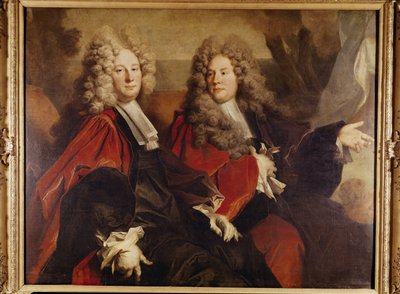 Porträt von Stadtrat Hugues Desnots und Stadtrat Bouhet, gewählt 1702 von Nicolas de Largillière