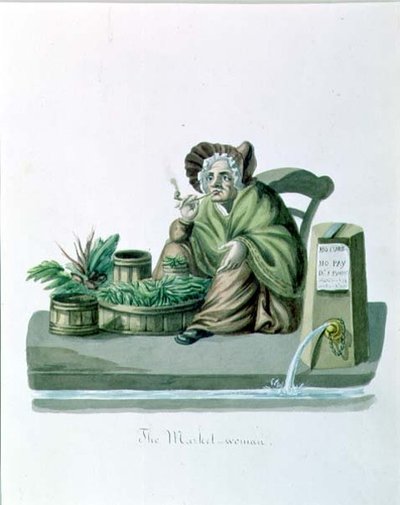 Die Marktfrau von Nicolino Calyo