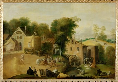 Le vannage du grain von Nicolò dell