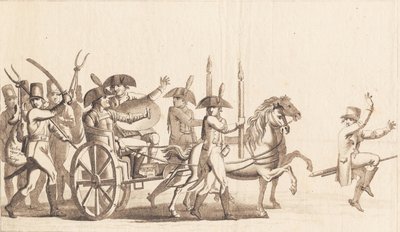 Catharts und Gambiers Triumphzug in London nach dem Zug nach Kopenhagen von Niels Truslew