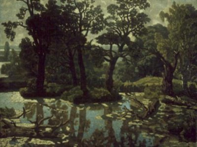Landschaft mit einem Fluss von Nikifor Stepanovich Krylov