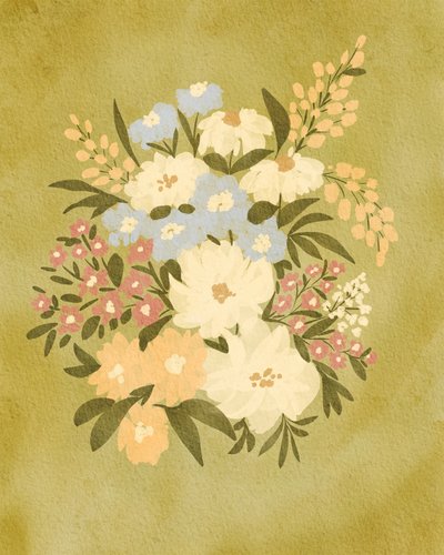Weicher Blumenstrauß von Nikita Jariwala