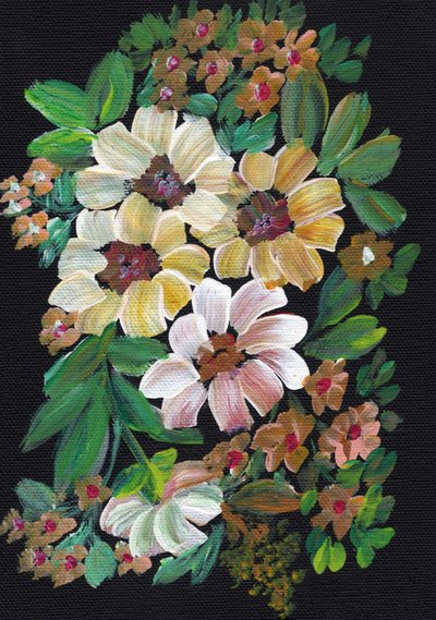 Lebhaftes Blumenbouquet von Nikita Jariwala