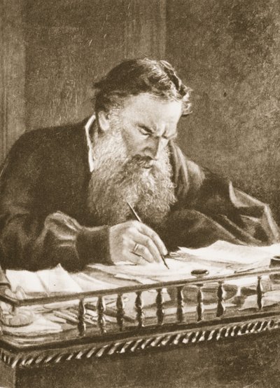 Leo Tolstoi von Nikolai Nikolaevich Ge