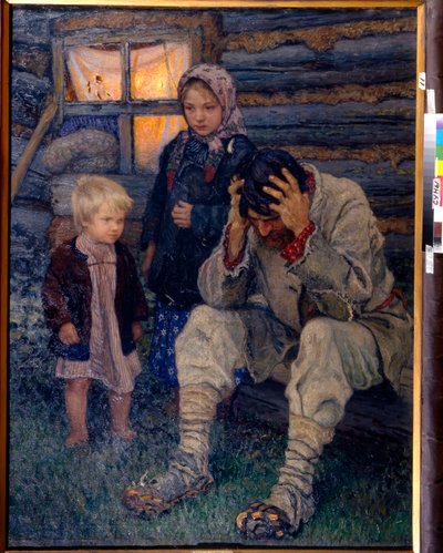 Trauer (1909) von Nikolai Petrovich Bogdanov Belsky