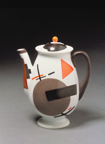 Kaffeekanne, von Nicolai Suetin von Nikolaj Mihailovic Suetin