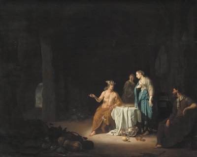Der Apostel Paulus verteidigt sich beim Prozess in Caesarea von Nikolaus Knüpfer